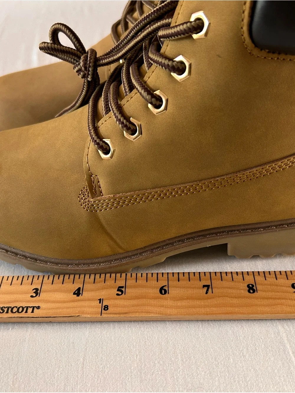 Classic Wheat Lace-Up Work Boots EU 41 Men’s 8 Women’s 10 New